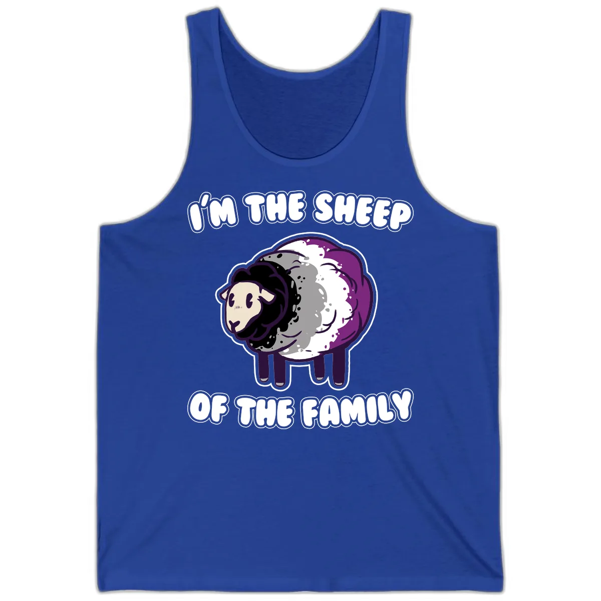 I'm The Sheep Of The Family Tank in True Royal