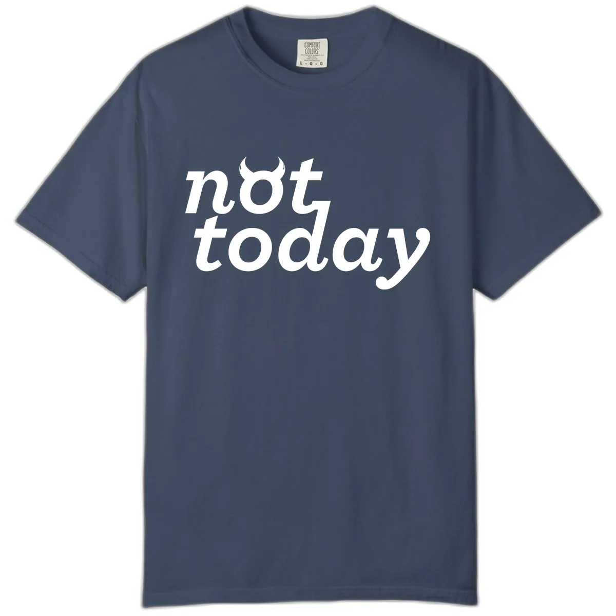 Not Toddaly Evil Comfort Color in Midnight