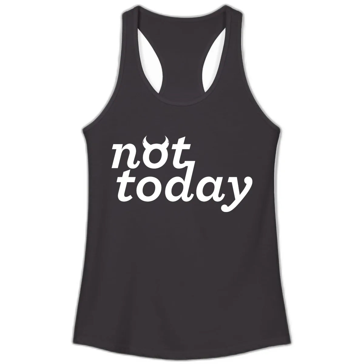 Not Toddaly Evil Ladies Tank in Black