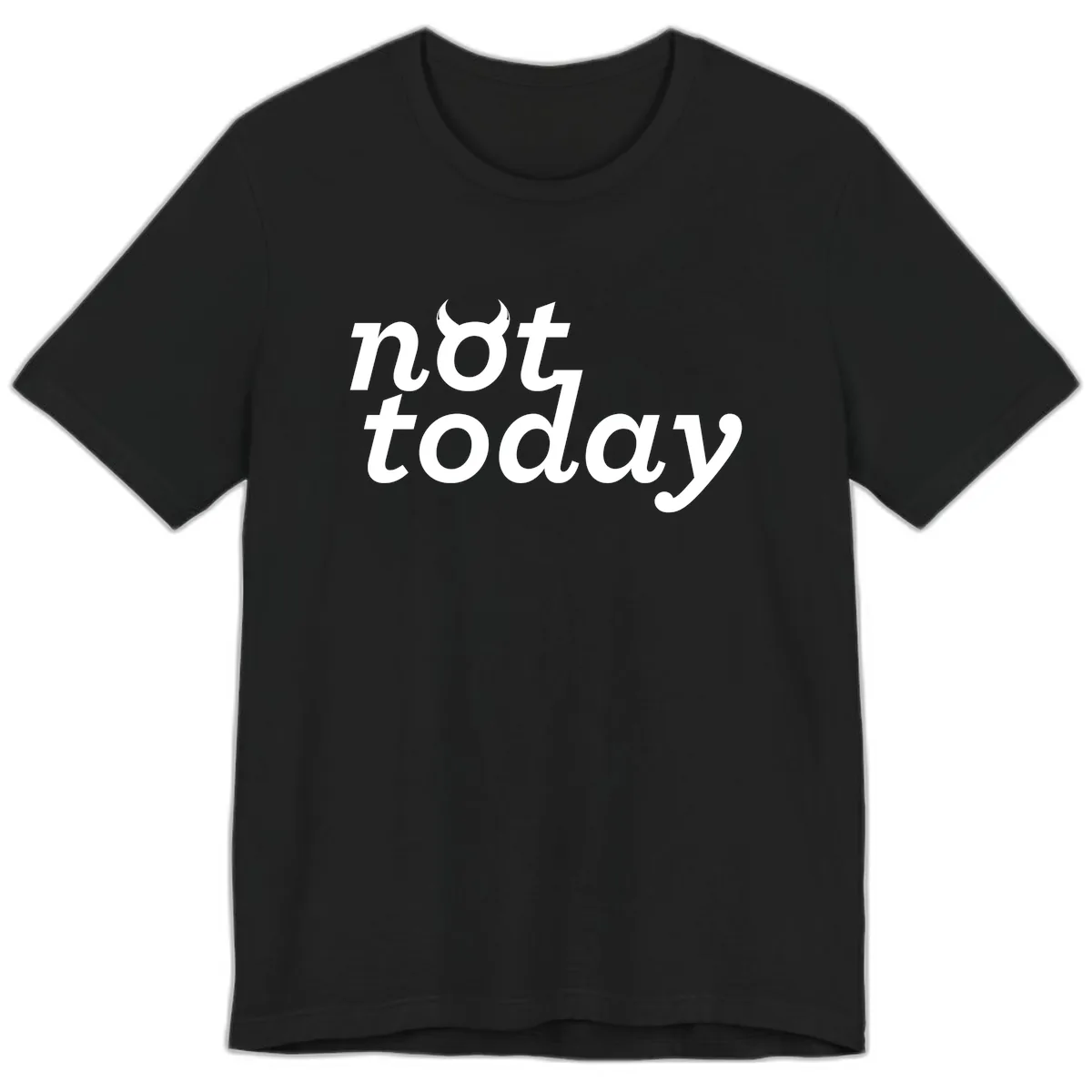 Not Toddaly Evil Premium T-Shirt in Black