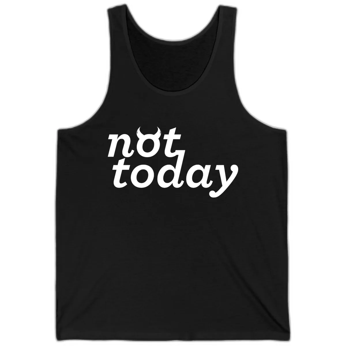 Not Toddaly Evil Tank in Black