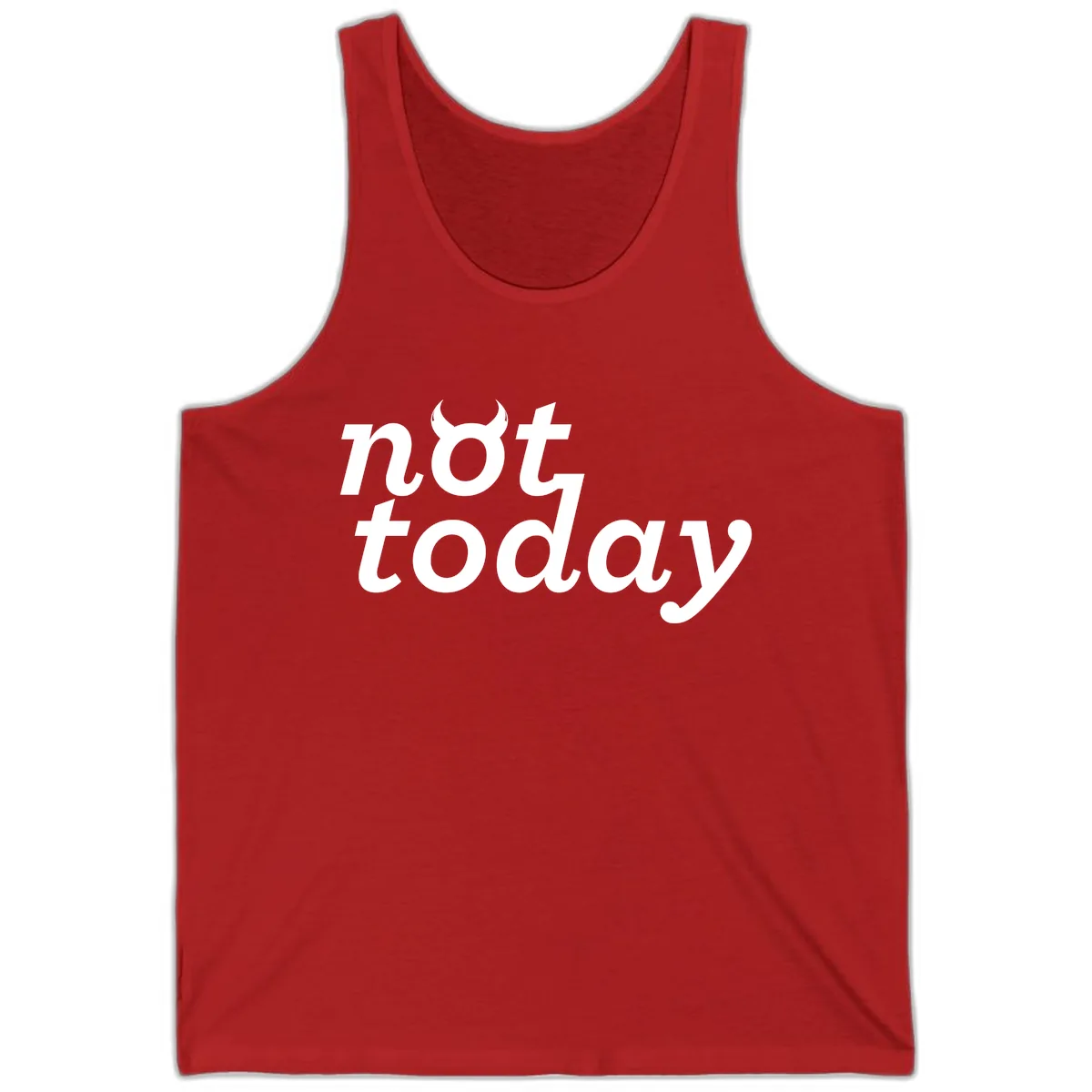 Not Toddaly Evil Tank in Red