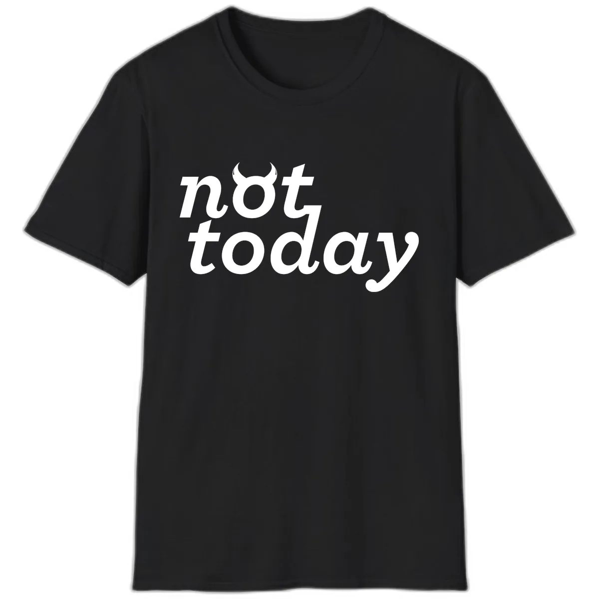 Not Toddaly Evil T-Shirt in Black