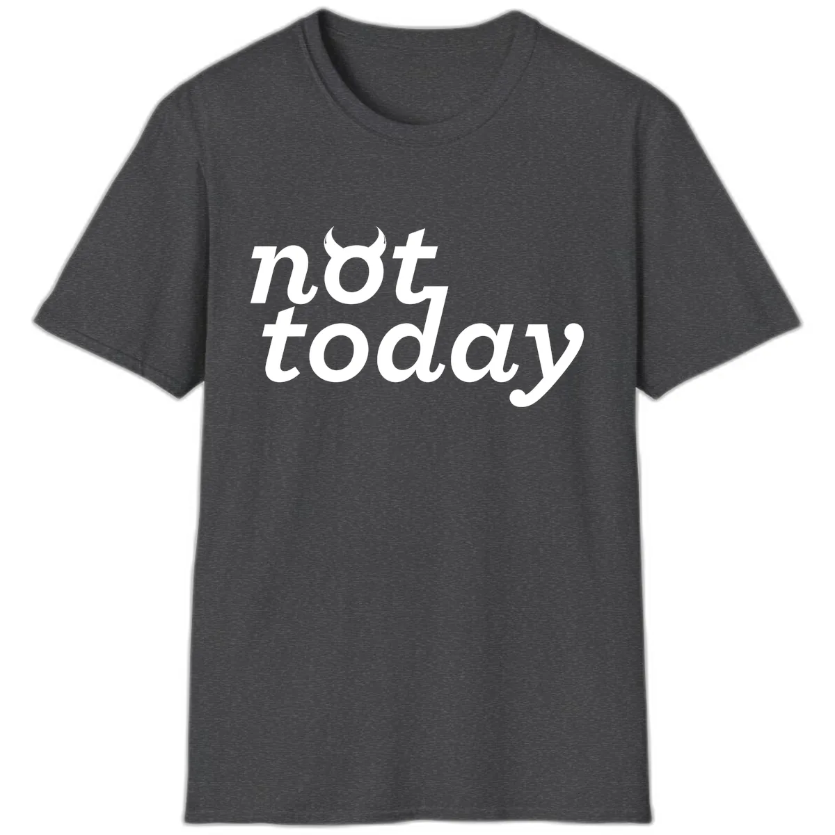 Not Toddaly Evil T-Shirt in Dark Heather