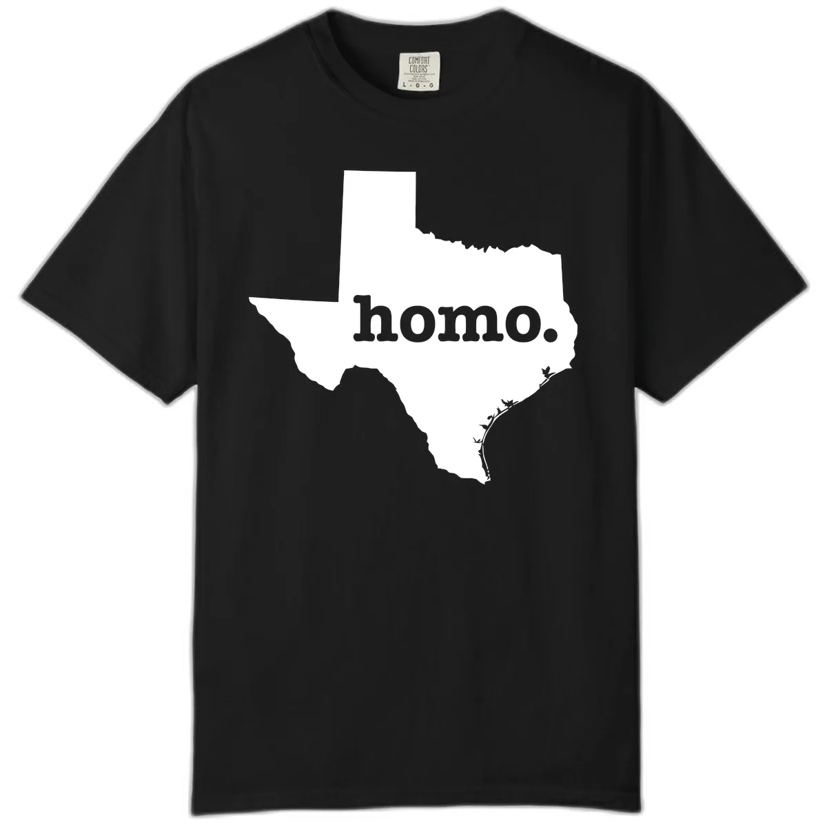 Home Sweet Texas Comfort Color in Black