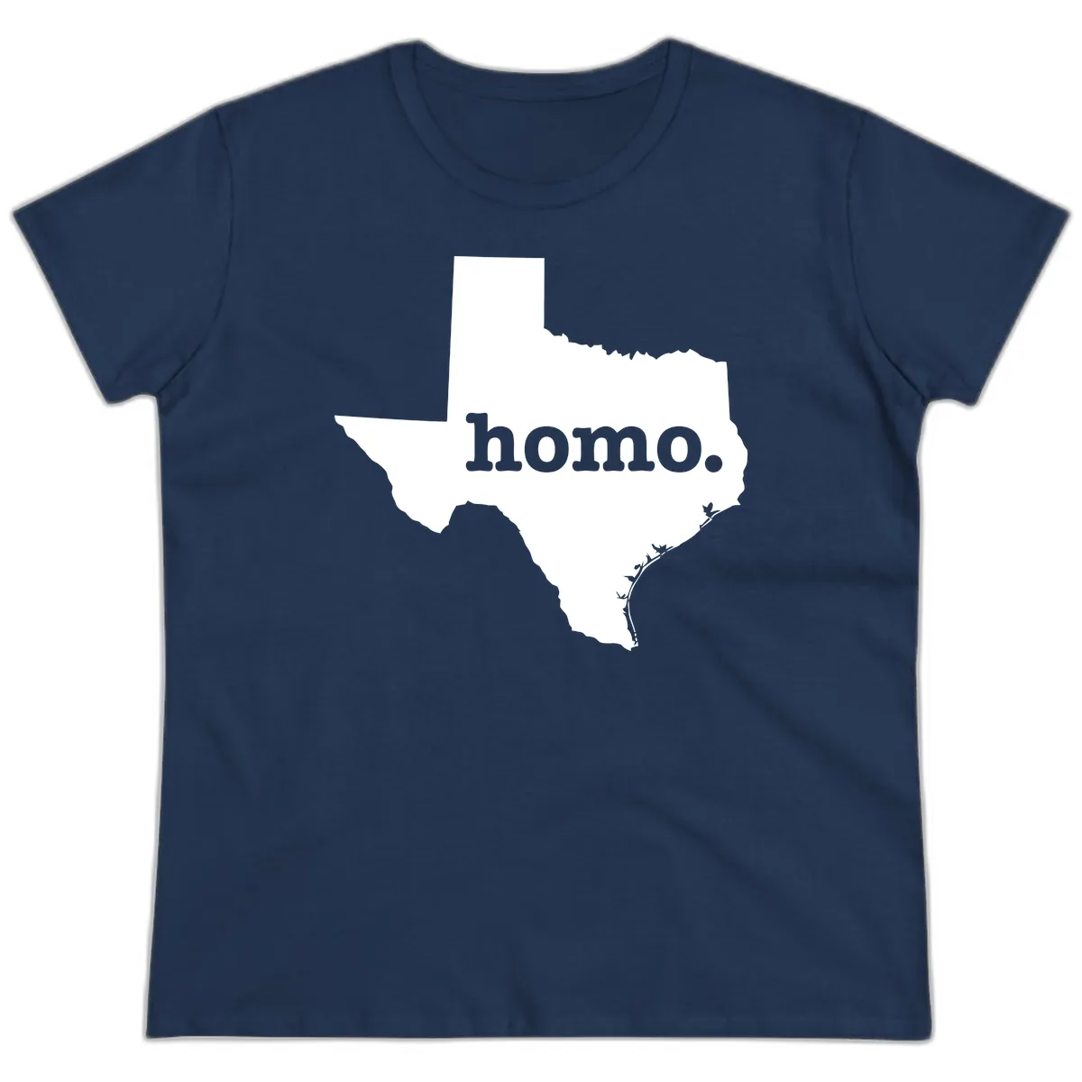 Home Sweet Texas Ladies Tee in Navy
