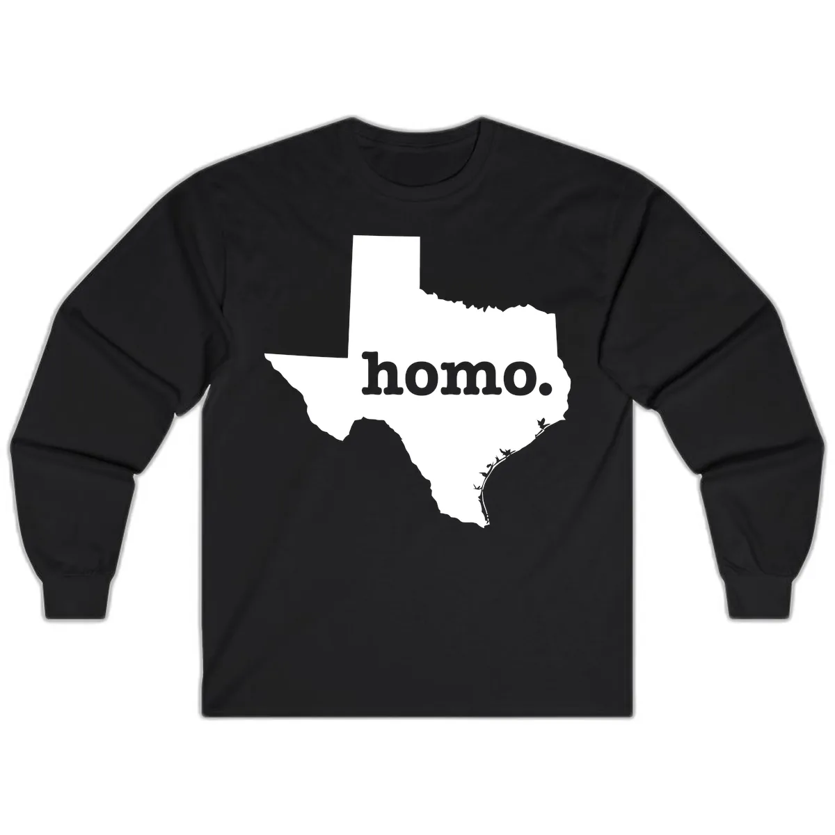 Home Sweet Texas Long Sleeve in Black