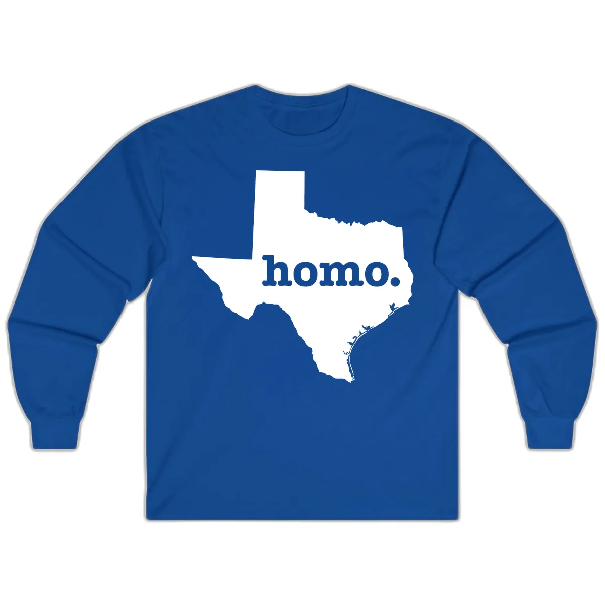 Home Sweet Texas Long Sleeve in Royal
