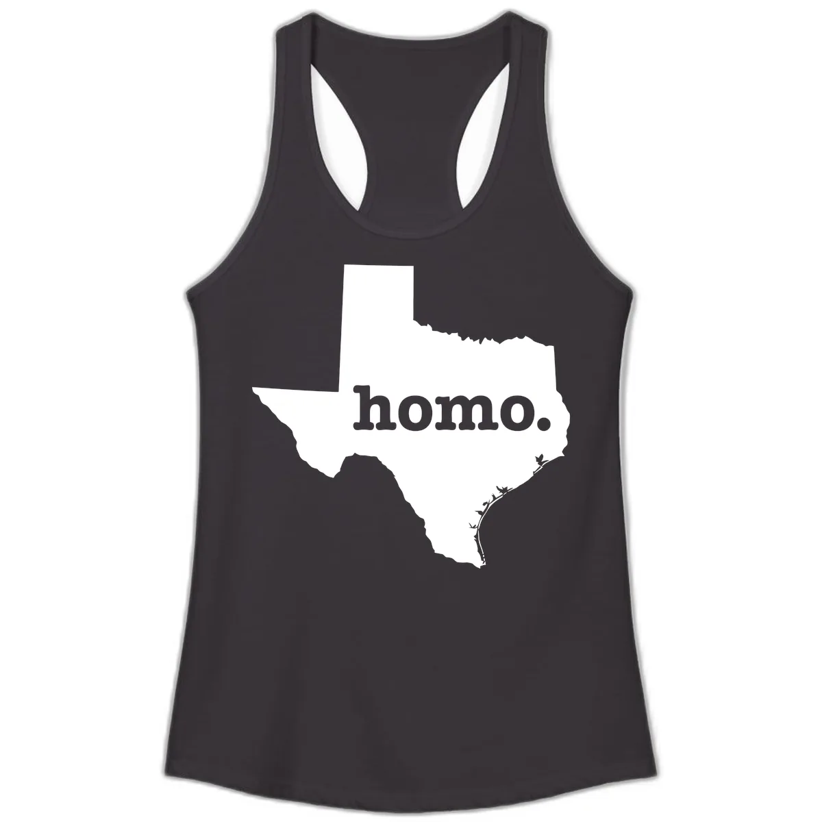Home Sweet Texas Ladies Tank in Black