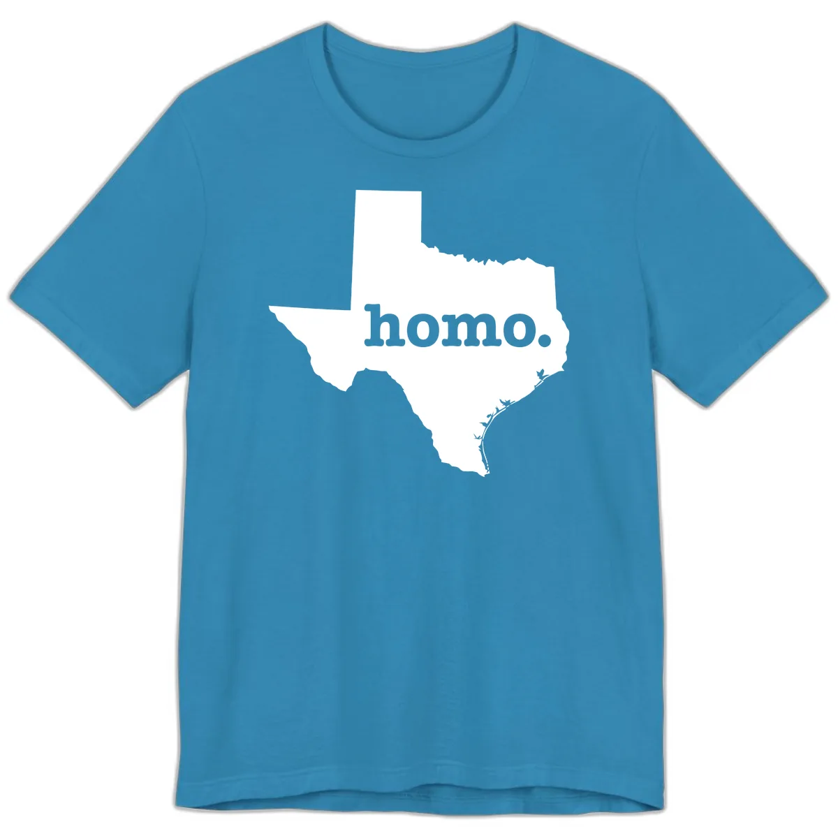 Home Sweet Texas Premium T-Shirt in Aqua