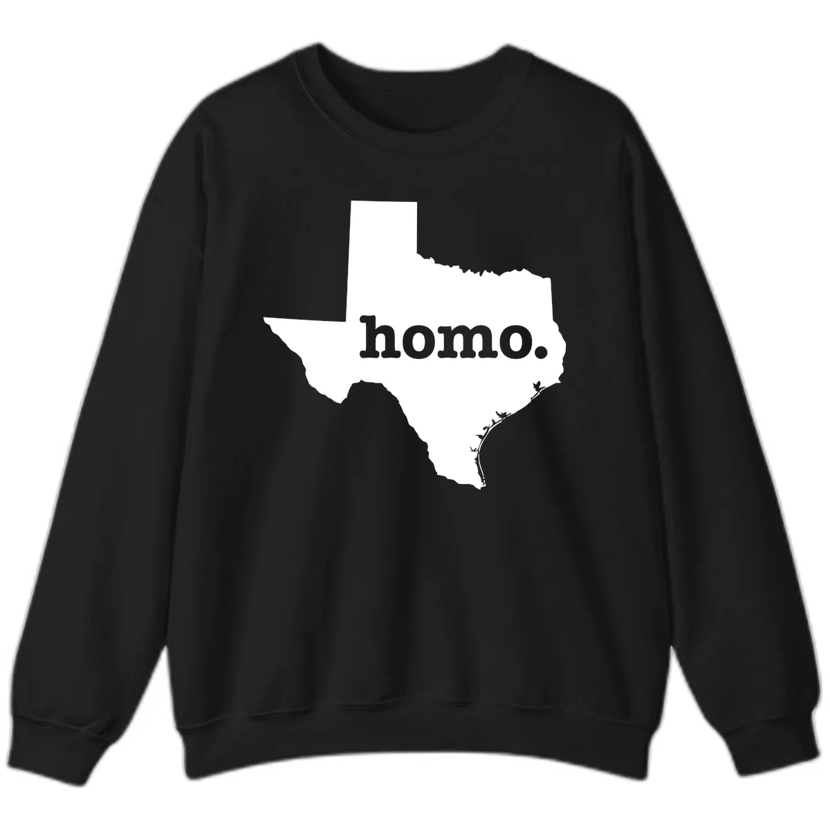Home Sweet Texas Sweatshirt in Black