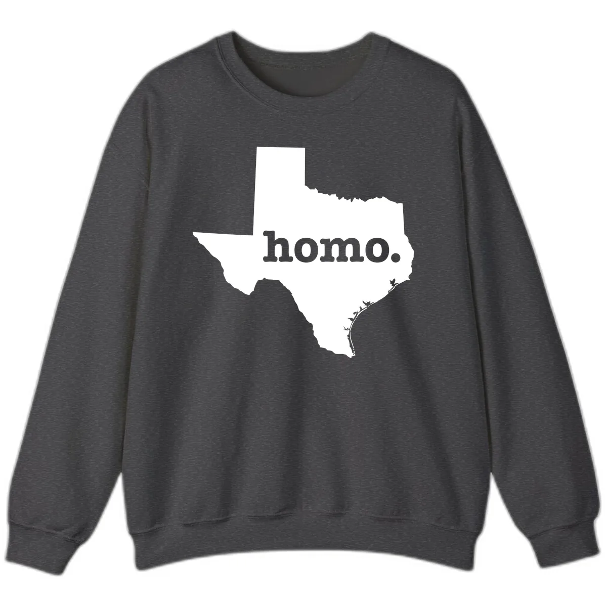 Home Sweet Texas Sweatshirt in Dark Heather