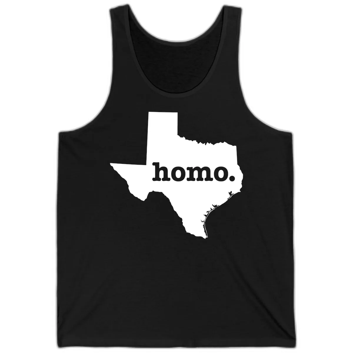Home Sweet Texas Tank in Black