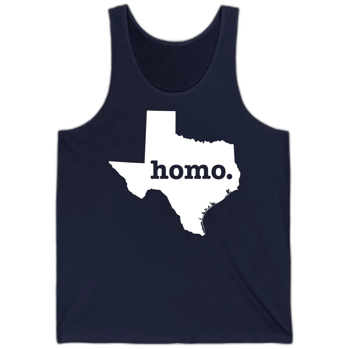 Home Sweet Texas Tank in Navy