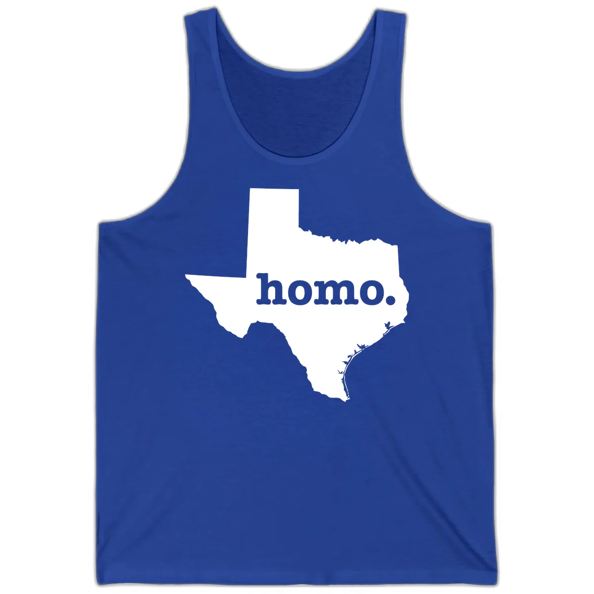 Home Sweet Texas Tank in True Royal