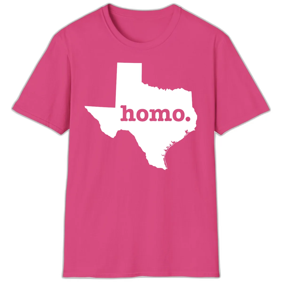 Home Sweet Texas T-Shirt in Heliconia