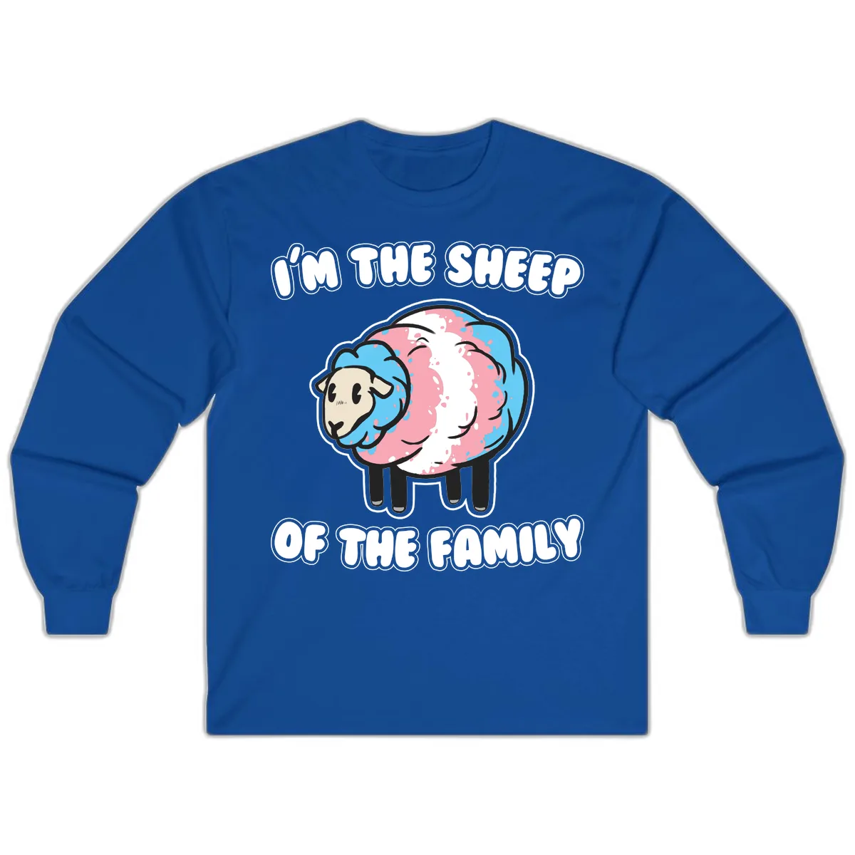 I'm The Sheep Of The Family Long Sleeve in Royal