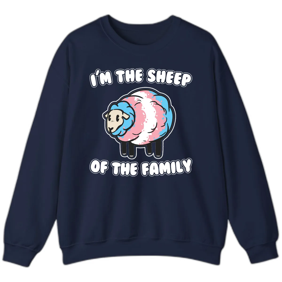 I'm The Sheep Of The Family Sweatshirt in Navy