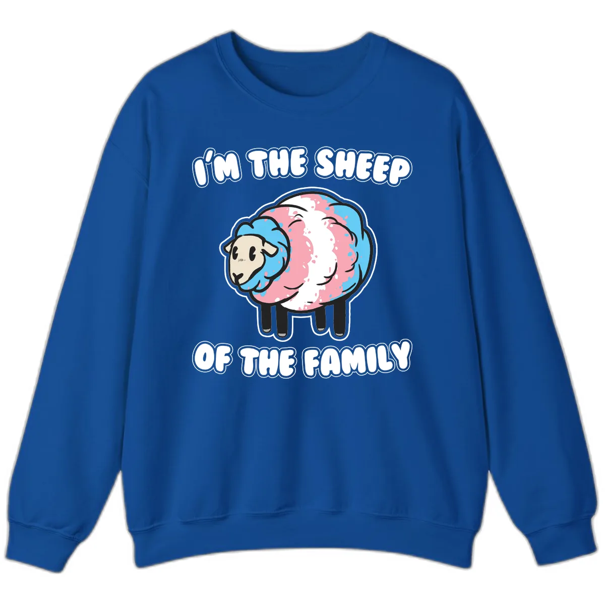 I'm The Sheep Of The Family Sweatshirt in Royal