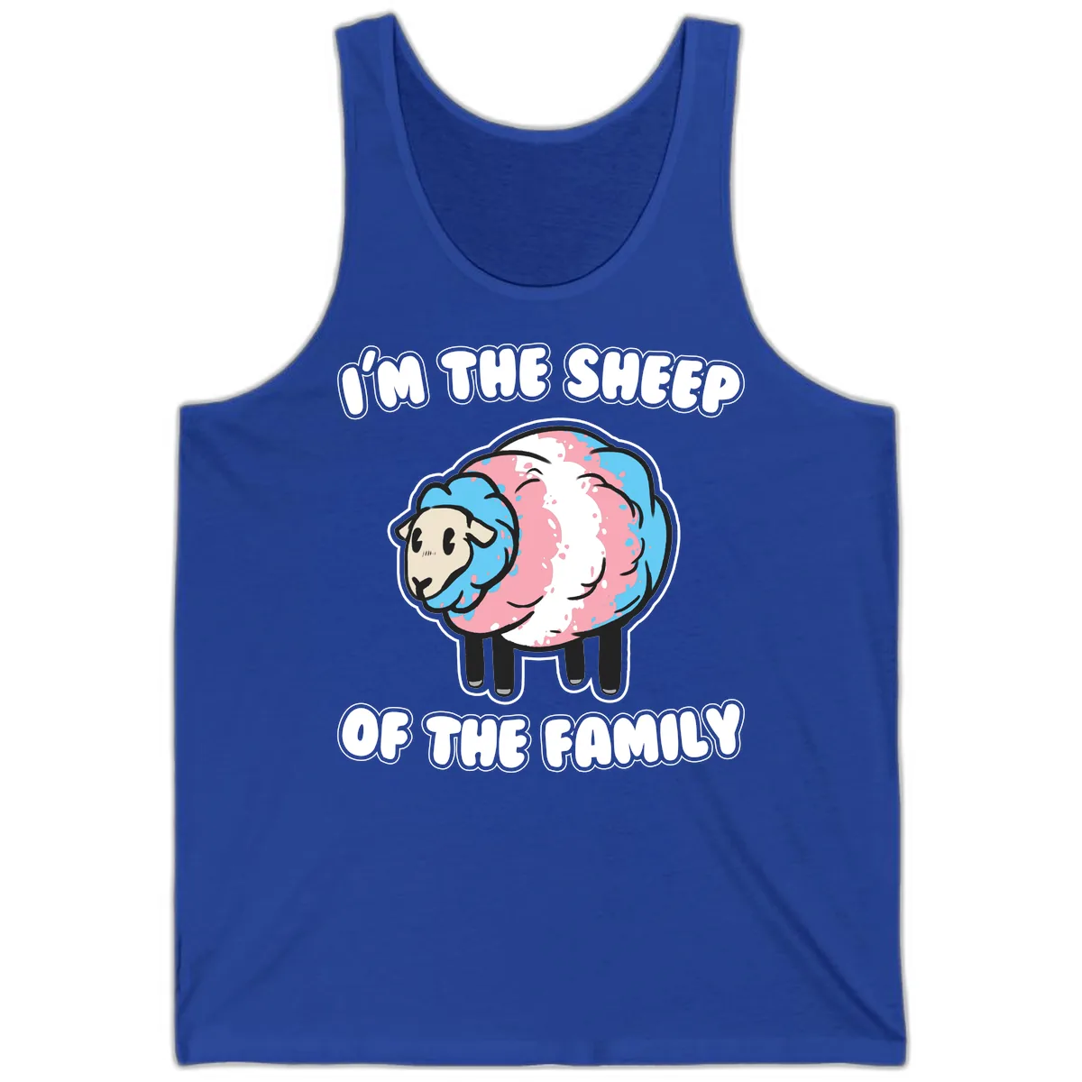 I'm The Sheep Of The Family Tank in True Royal