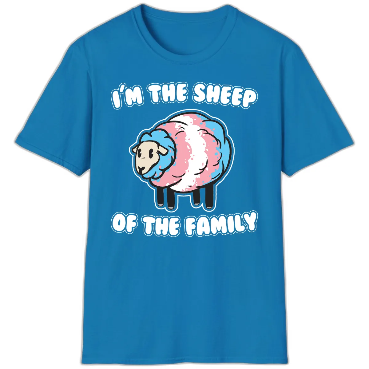 I'm The Sheep Of The Family T-Shirt in Sapphire