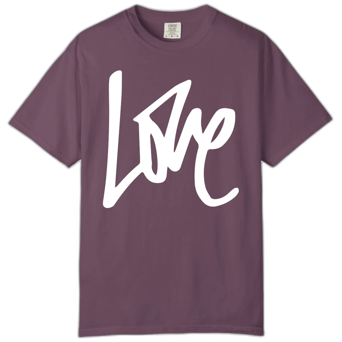 Lightning Bolt Pride Power Comfort Color in Berry