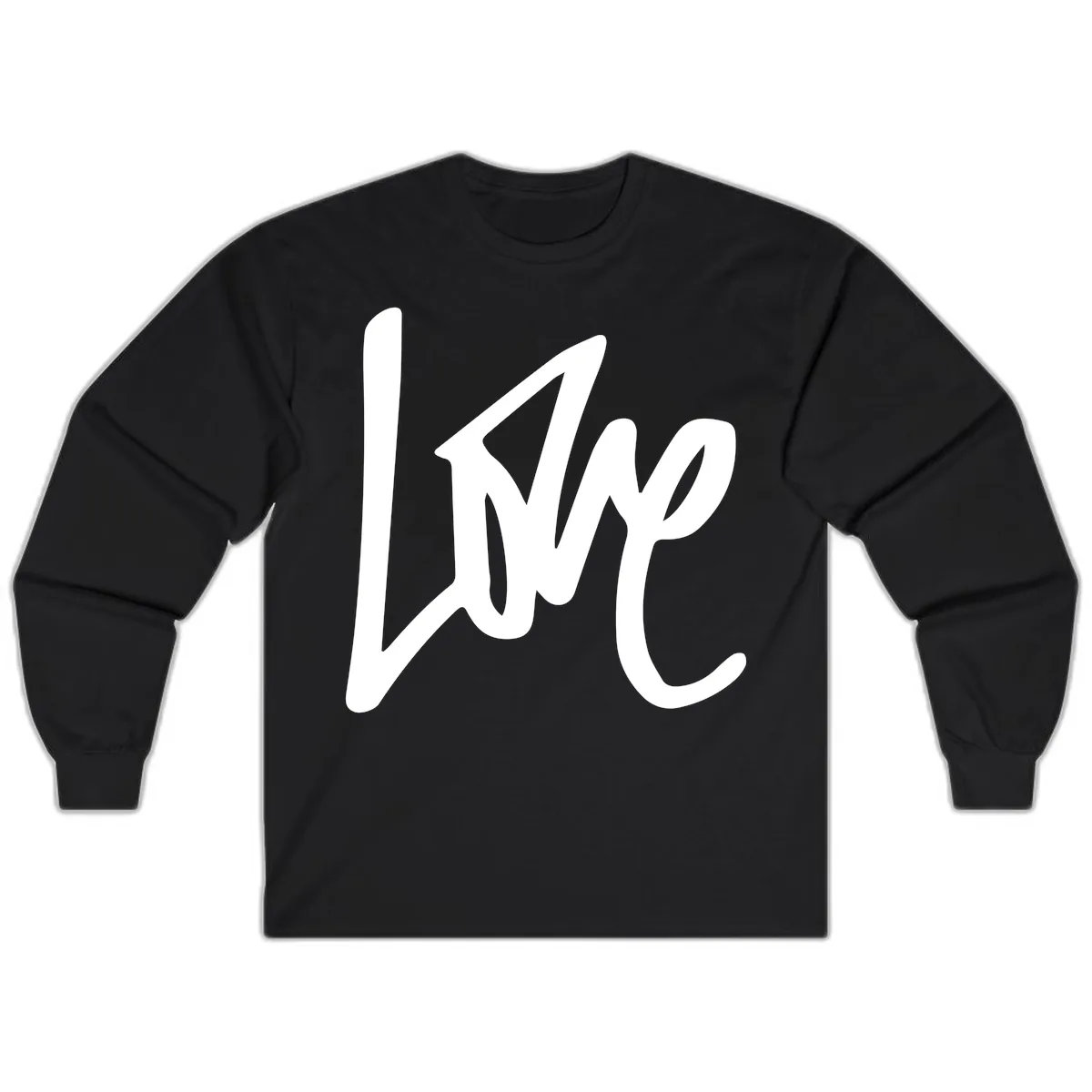 Lightning Bolt Pride Power Long Sleeve in Black