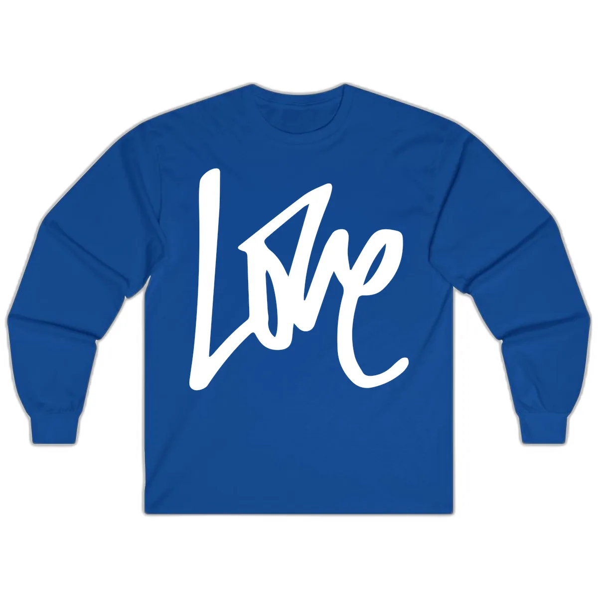 Lightning Bolt Pride Power Long Sleeve in Royal