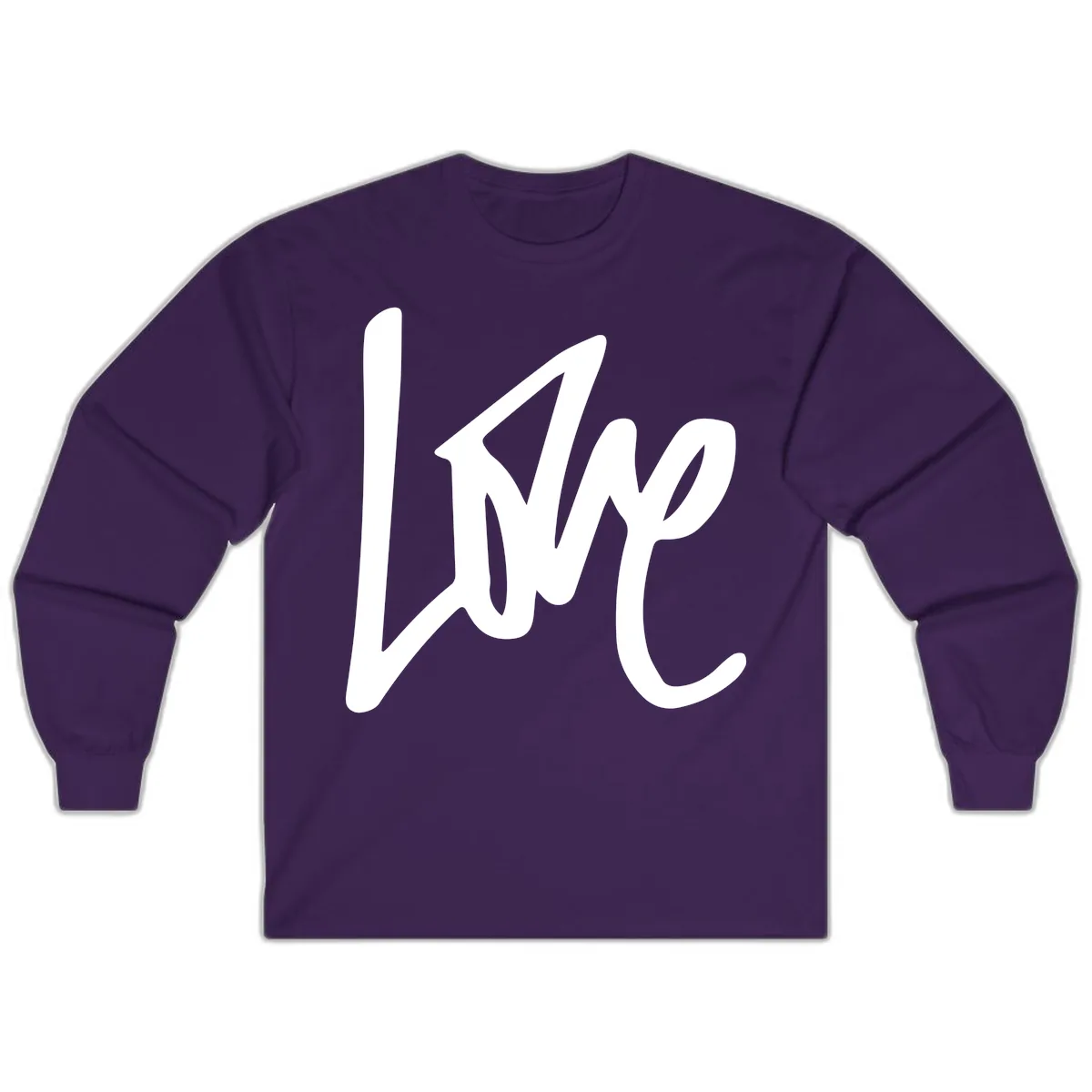 Lightning Bolt Pride Power Long Sleeve in Purple