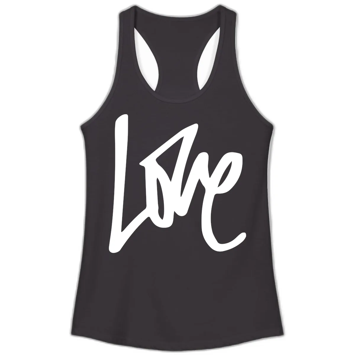 Lightning Bolt Pride Power Ladies Tank in Black