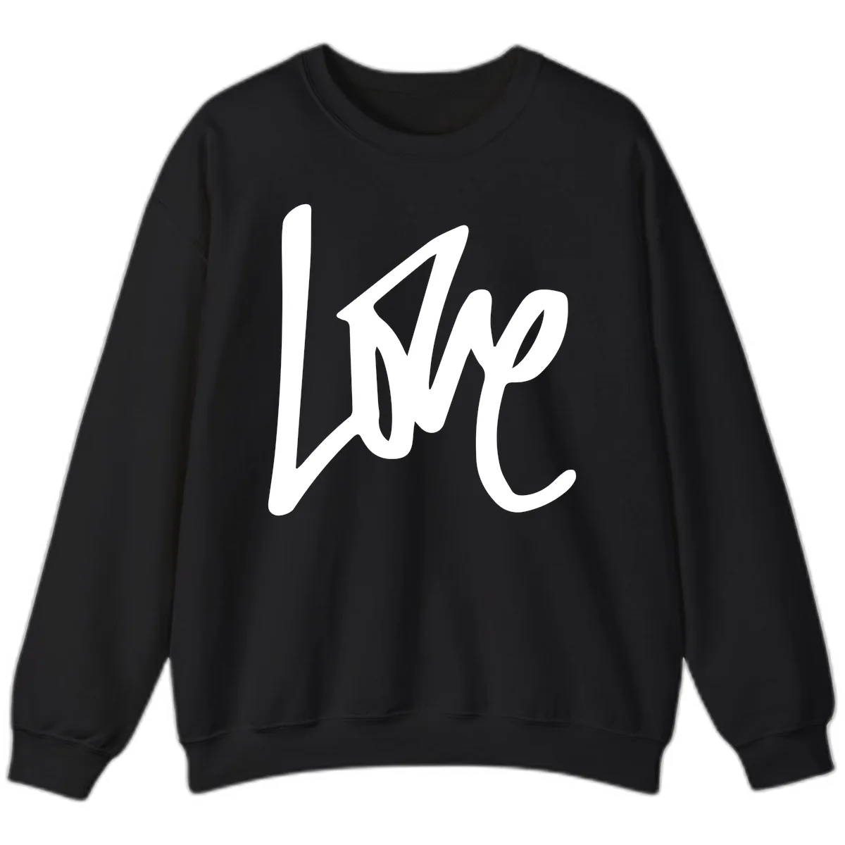 Lightning Bolt Pride Power Sweatshirt in Black