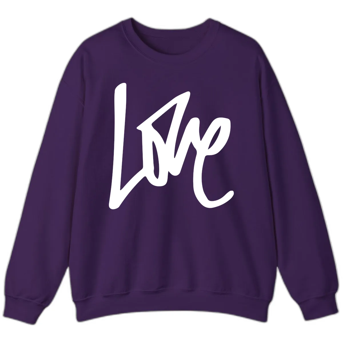 Lightning Bolt Pride Power Sweatshirt in Purple