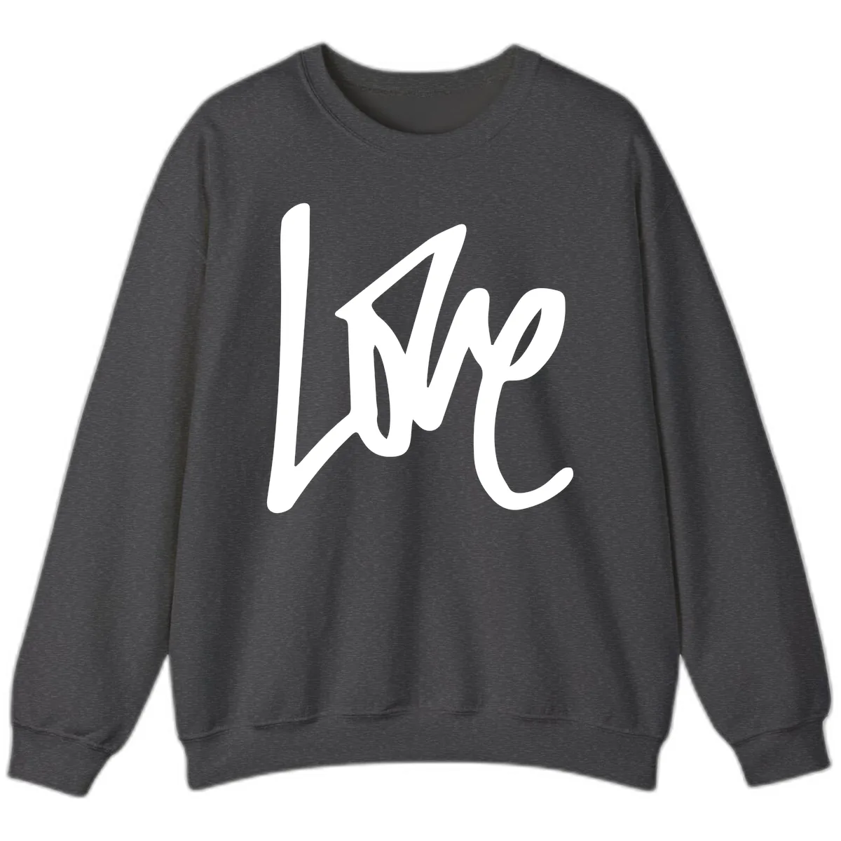 Lightning Bolt Pride Power Sweatshirt in Dark Heather