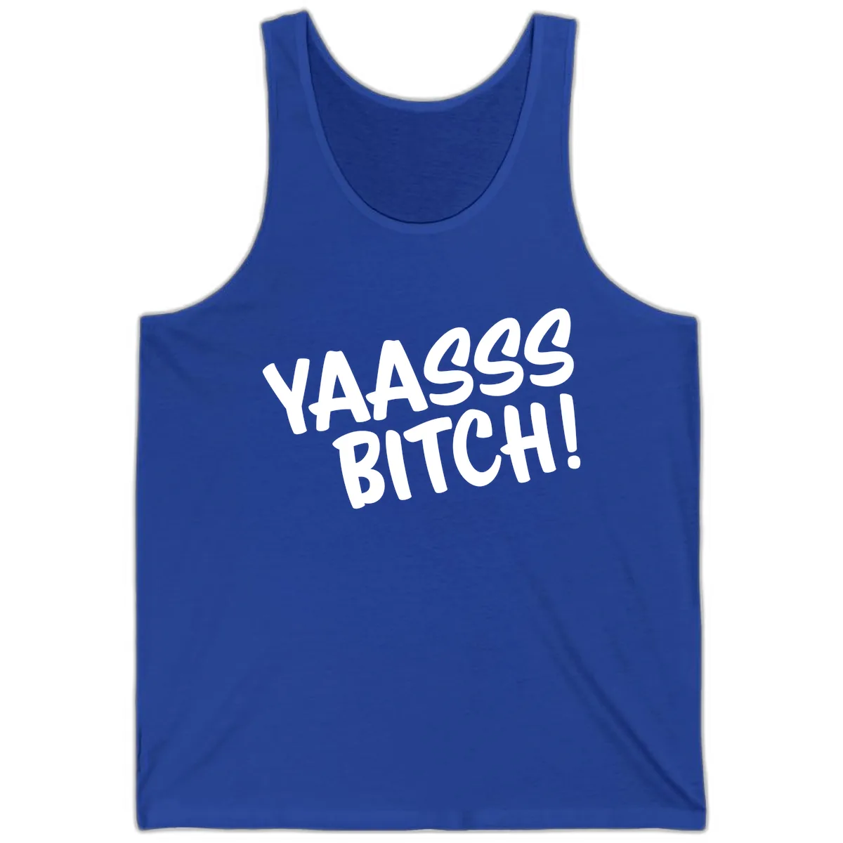 Ya455 Bitch Tank in True Royal