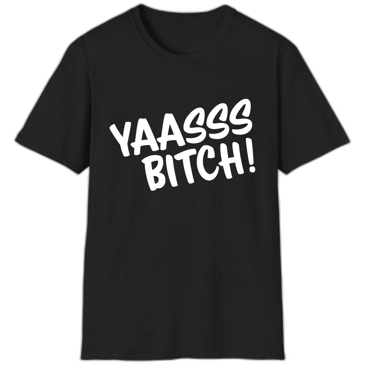 Ya455 Bitch T-Shirt in Black