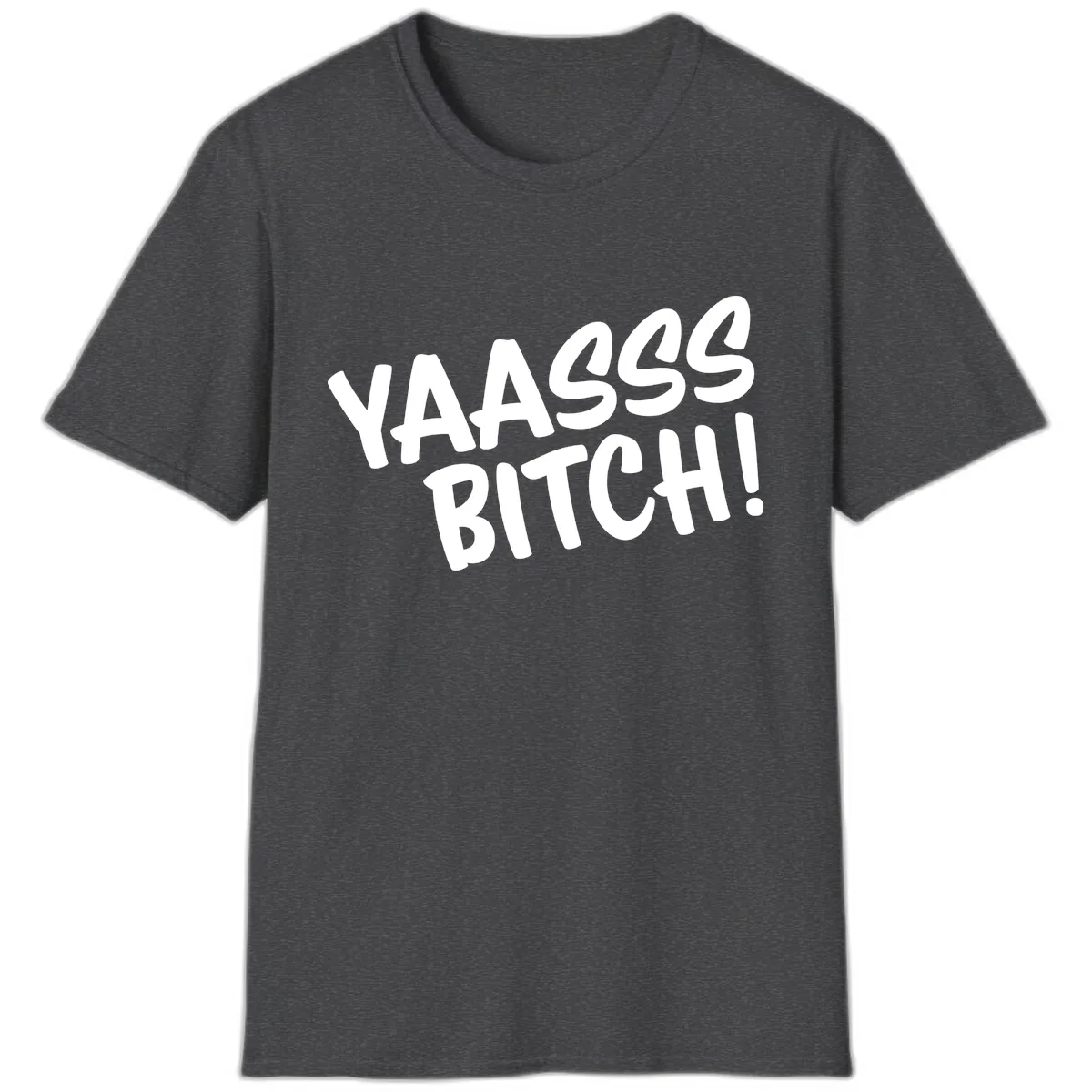 Ya455 Bitch T-Shirt in Dark Heather