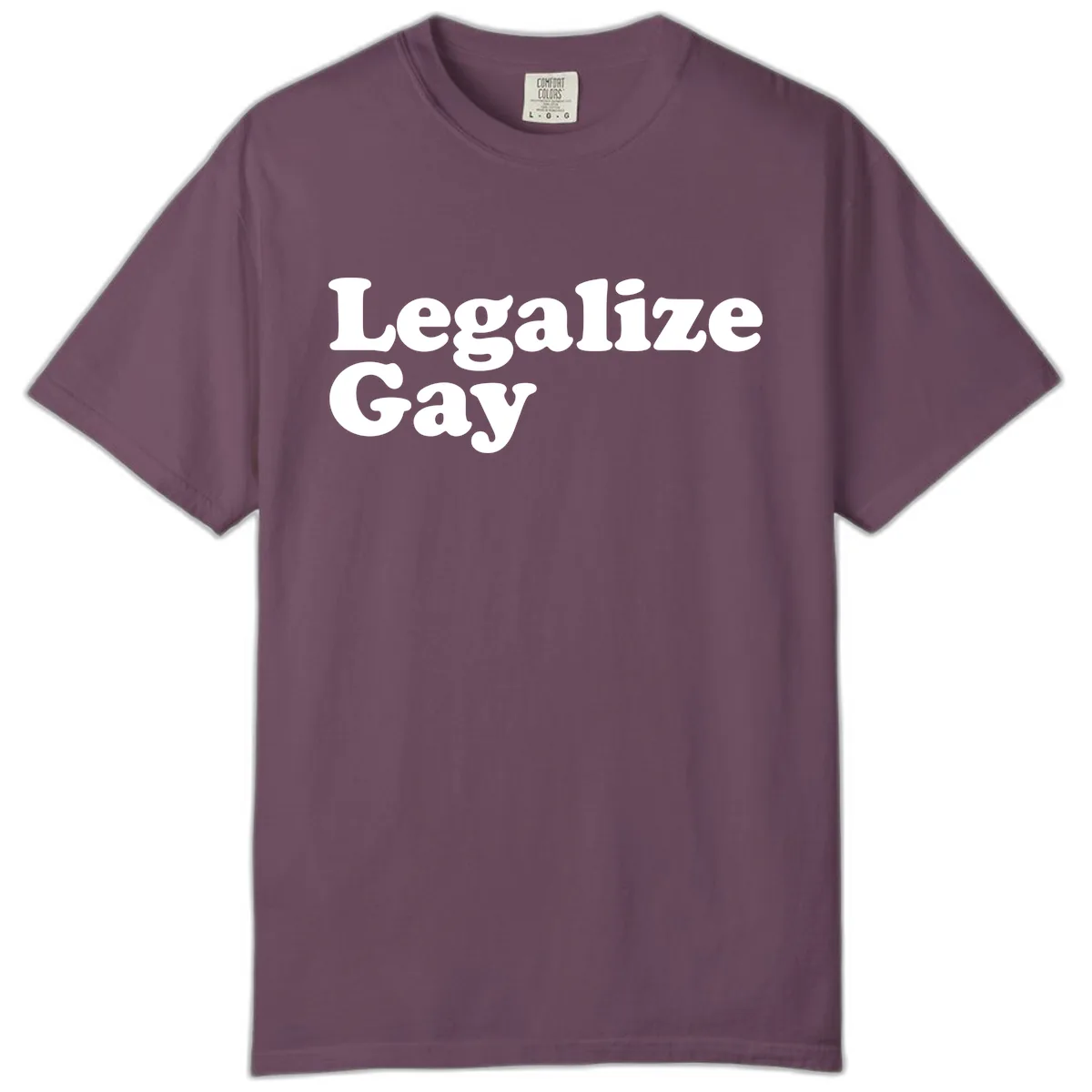 Legalize Gay Comfort Color in Berry