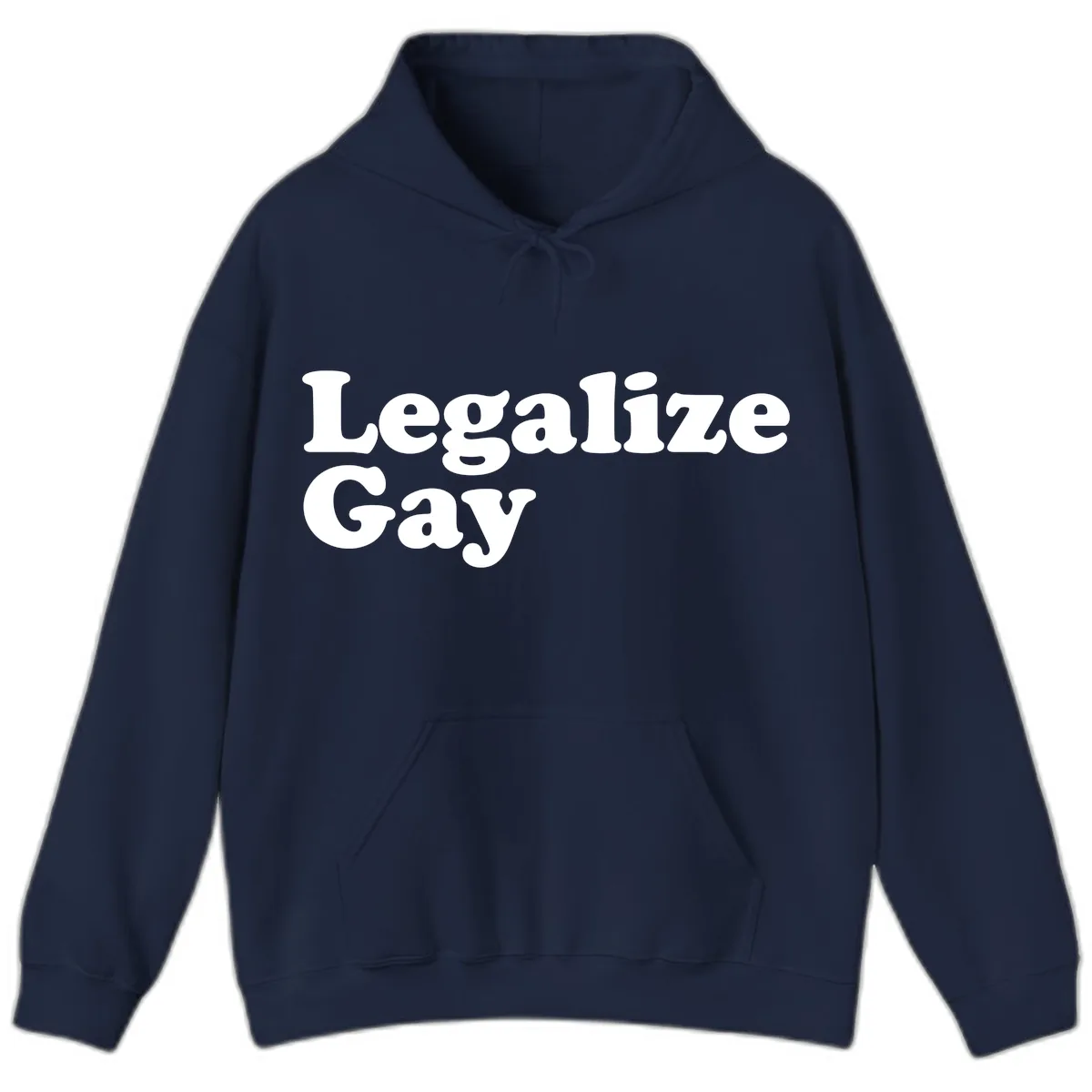 Legalize Gay Hoodie in Navy