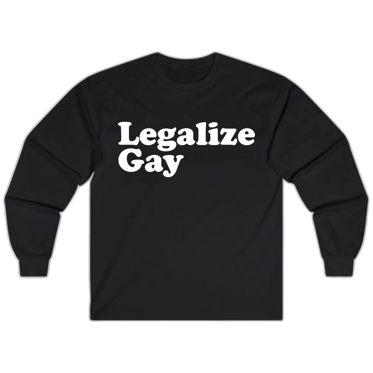 Legalize Gay Long Sleeve in Black
