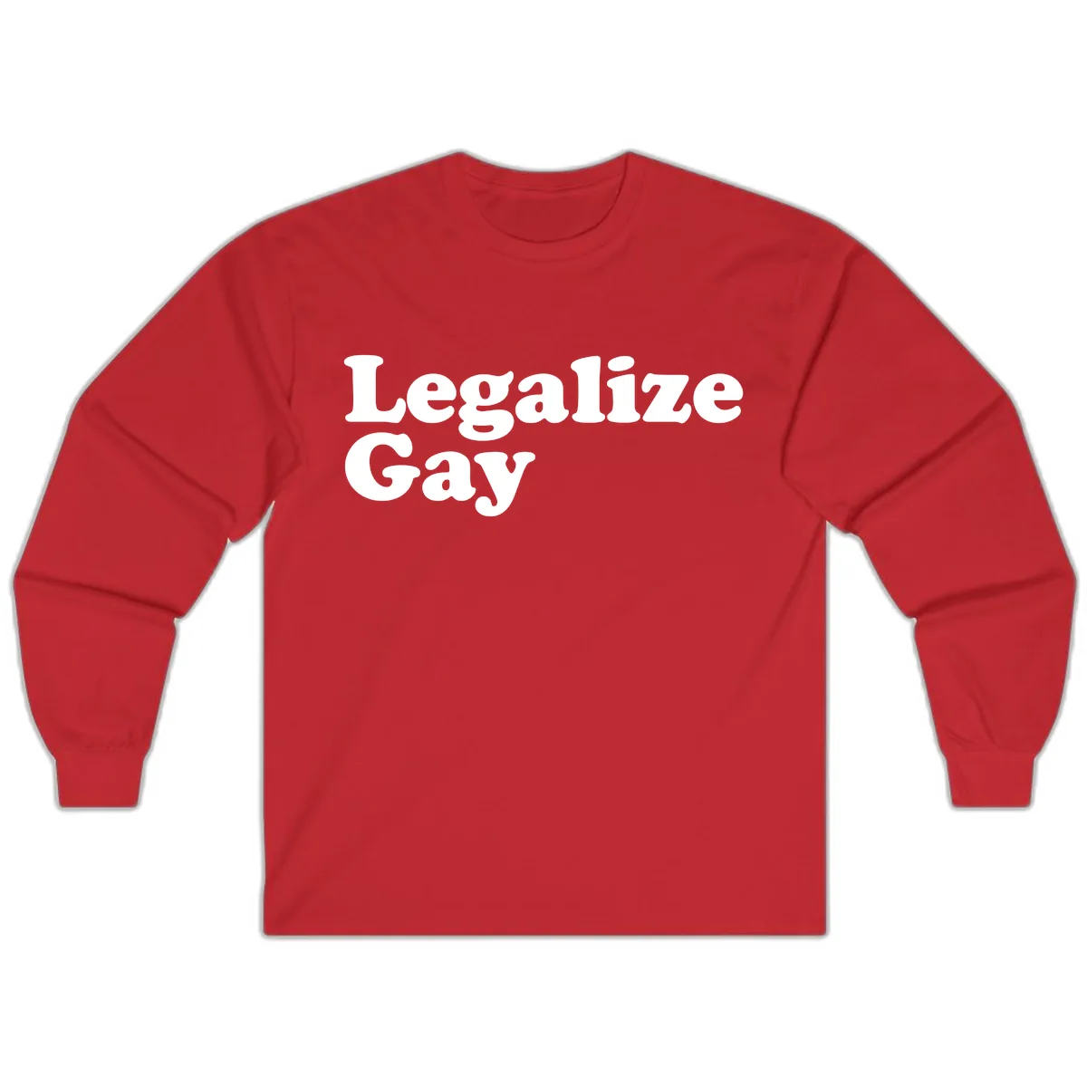 Legalize Gay Long Sleeve in Red