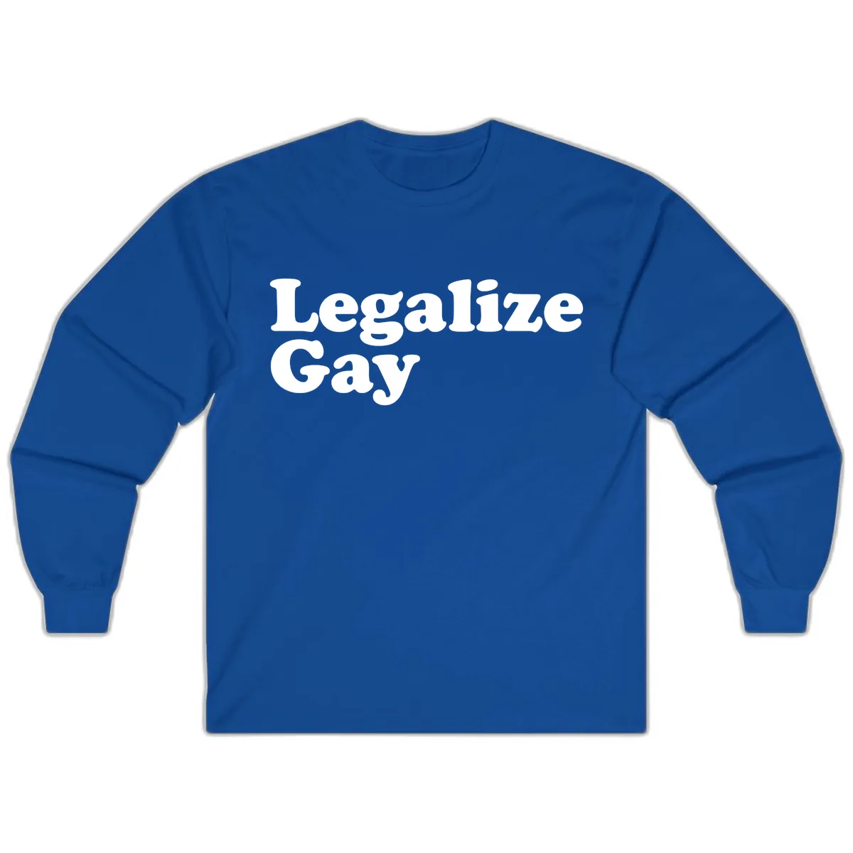 Legalize Gay Long Sleeve in Royal