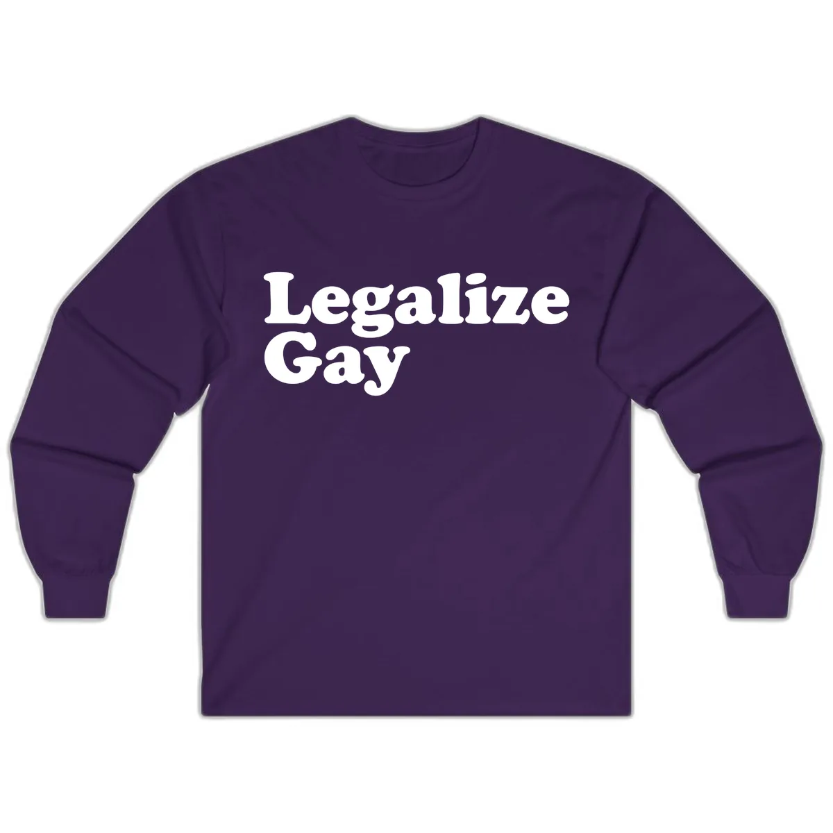 Legalize Gay Long Sleeve in Purple