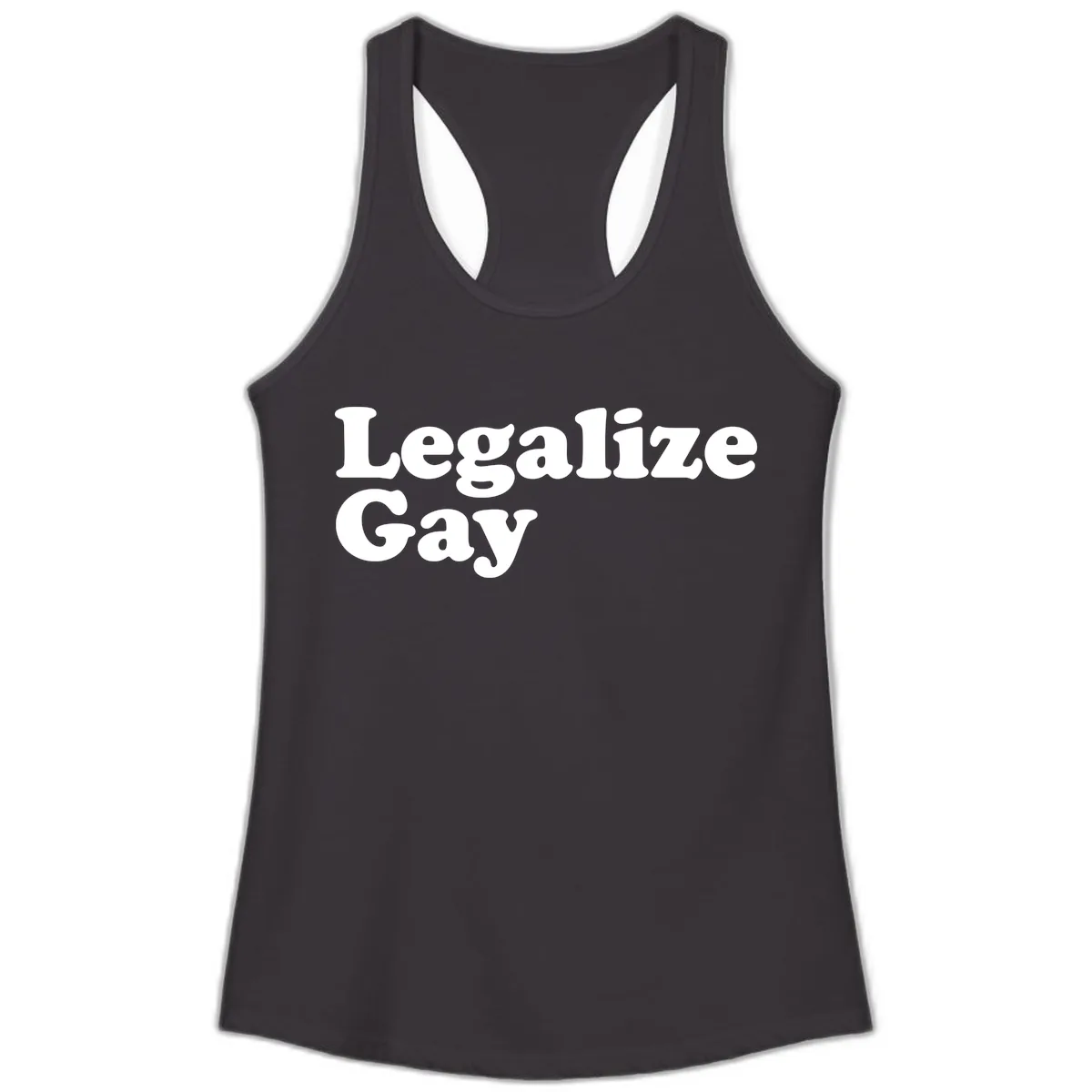 Legalize Gay Ladies Tank in Black