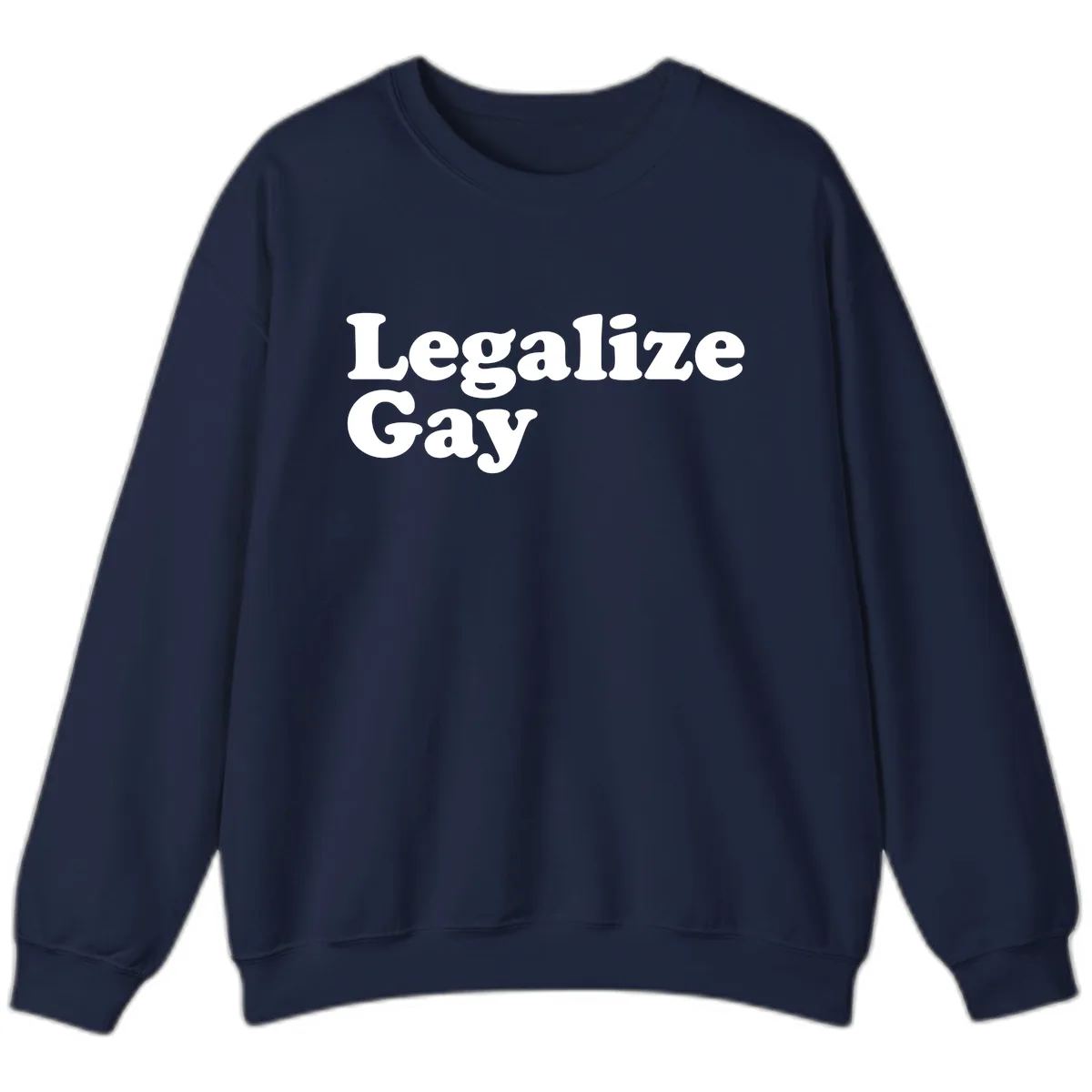 Legalize Gay Sweatshirt in Navy