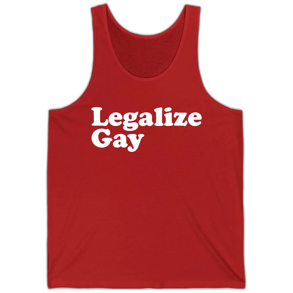 Legalize Gay Tank in Red