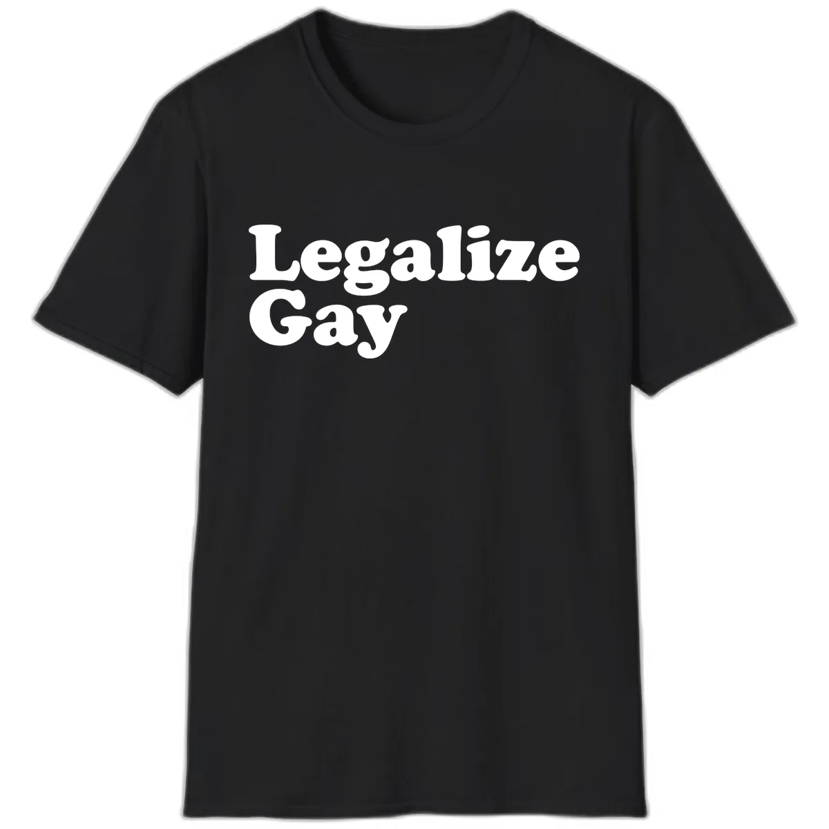 Legalize Gay T-Shirt in Black