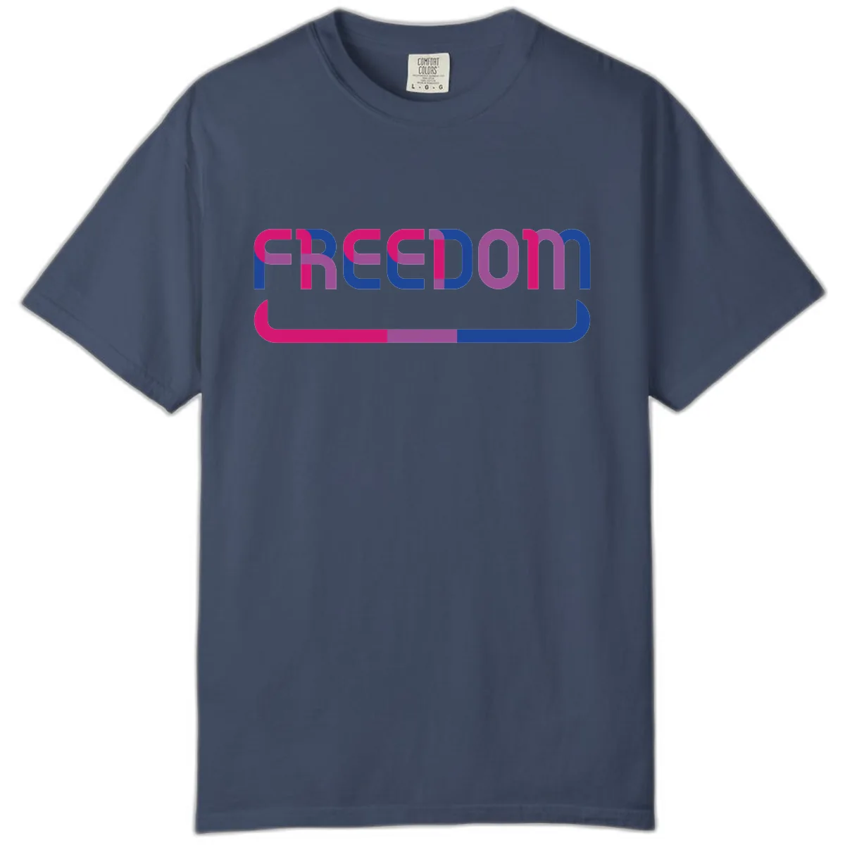 Freedom On Pride Comfort Color in Midnight