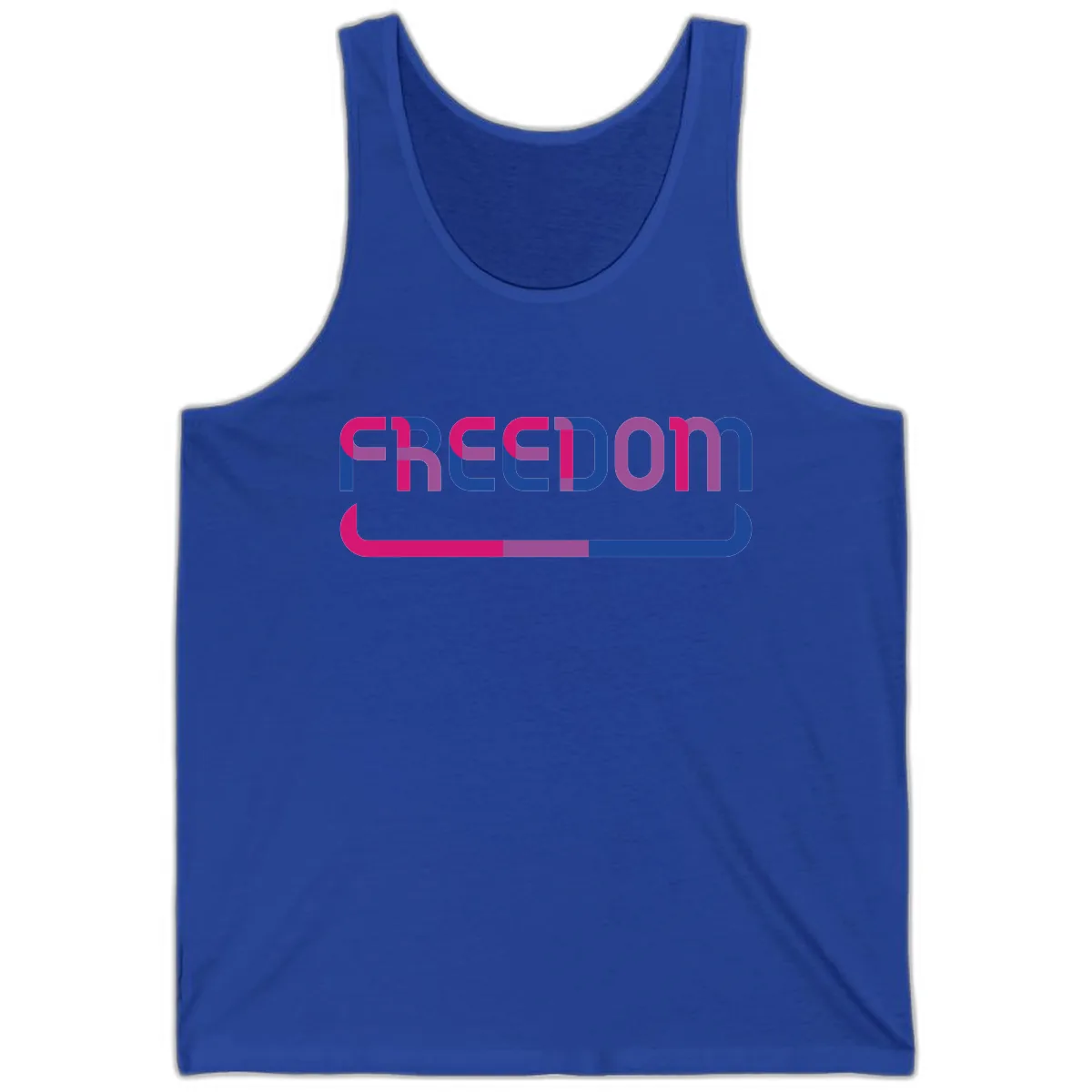 Freedom On Pride Tank in True Royal