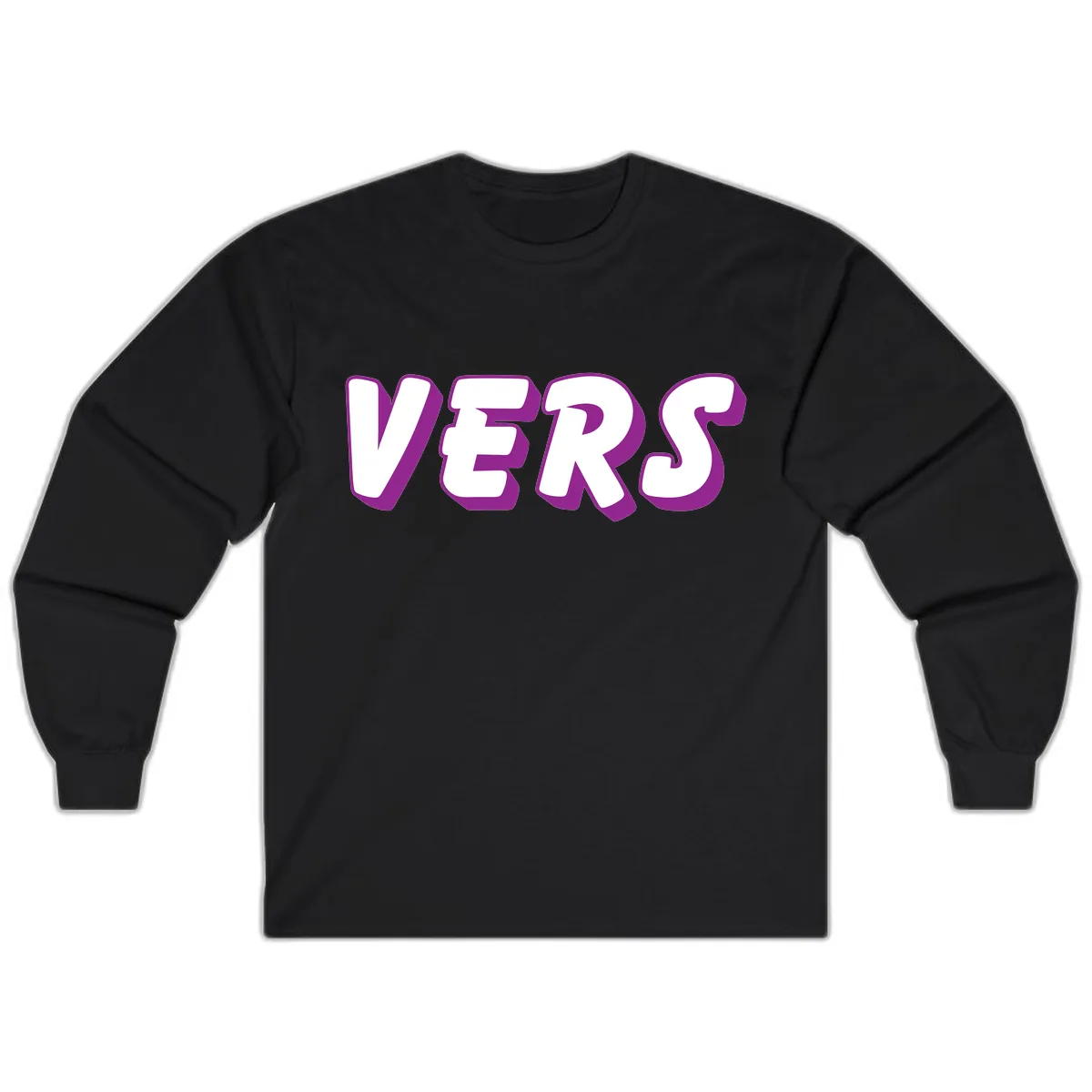 Vers Pride Statement Long Sleeve in Black