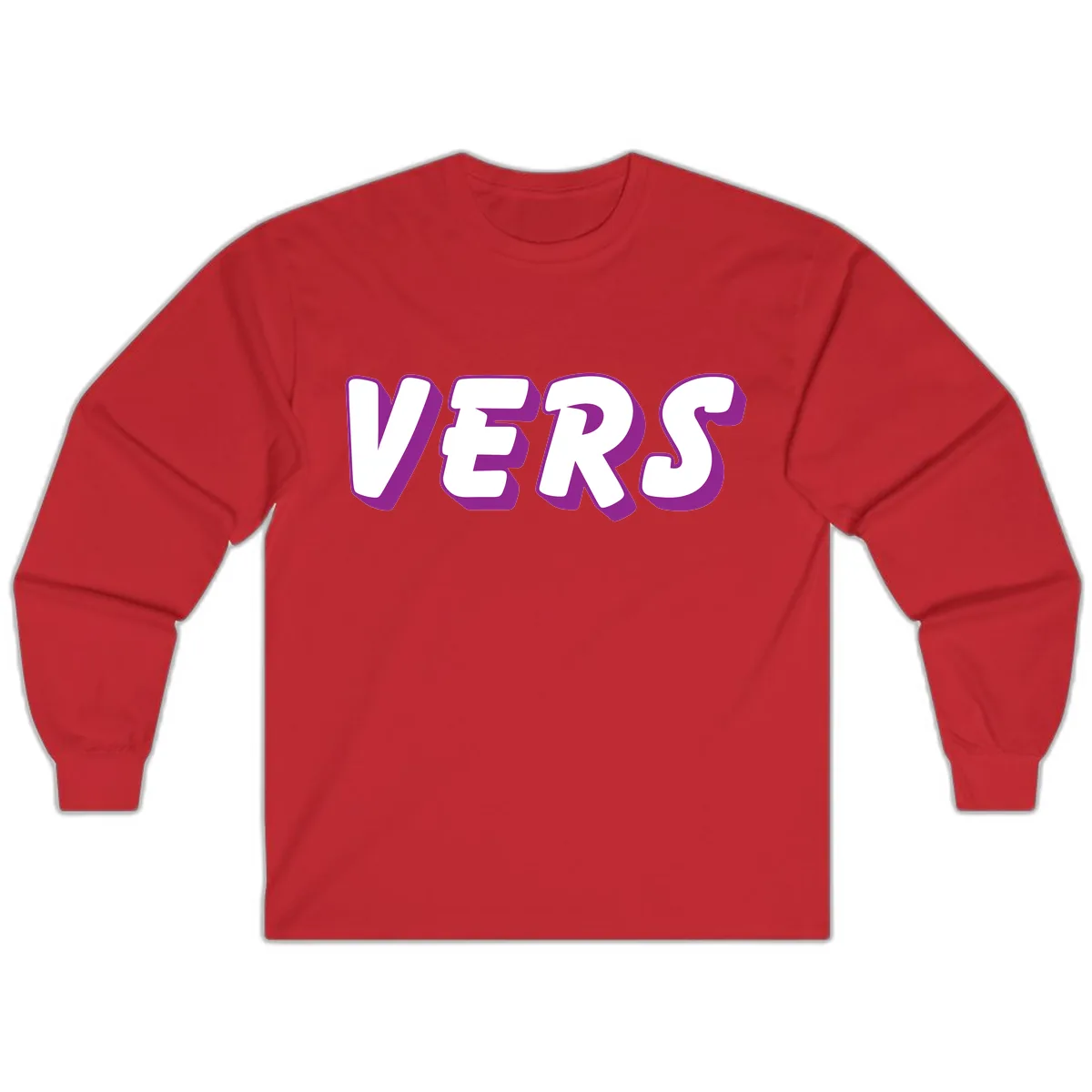 Vers Pride Statement Long Sleeve in Red